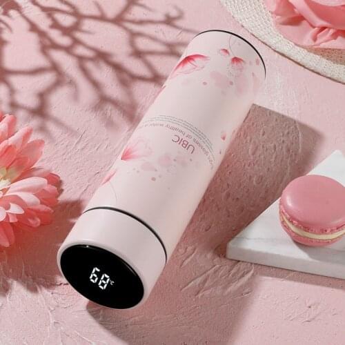 Intelligent Stainless Steel Thermos Bottle Temperature Display Vacuum Flasks Smart Water Bottle With LCD Touch Screen Coffee Mug