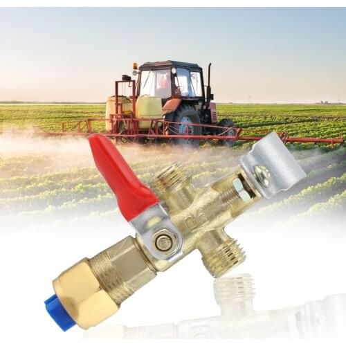 Fan Shaped Tube Binder Sprayer Agriculture High Pressure Nozzle Plant Protection Tractors Pesticide Sprayer With Bayonet Screw