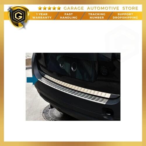 For Dacia Duster Rear Bumper Mounted Chrome 2018 and Over Stainless Steel Made in Turkey