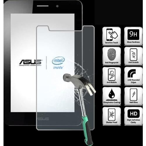 For ASUS Fonepad 7 ME371MG Tablet Tempered Glass Screen Protector Cover Explosion-Proof Anti-Scratch Screen Film