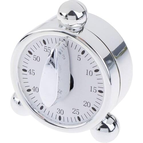 1PCS New 60minutes Mechanical Cooking Reminders Alarm Clock For Kitchen Countdown Timer