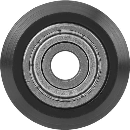 20Pcs POM V Groove Pulley 5mm Bore 625 Bearing Rolling Guide Wheel V Type Wire Rope Lifting Wheels For 3D Printer CNC Machine