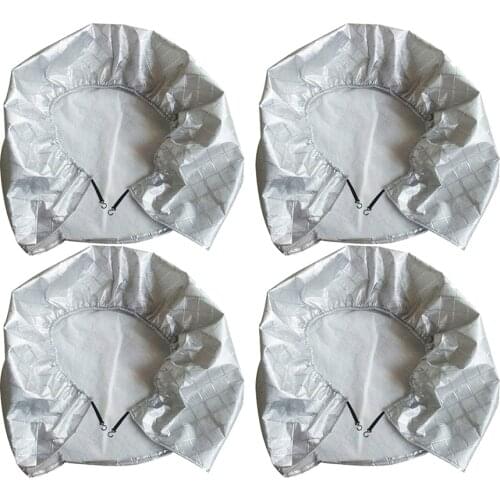 4pcs Universal 27-29 inch Spare Tire Wheel Cover Protector Case Waterproof Vehicles Camper Car Truck RV Parts Accessories