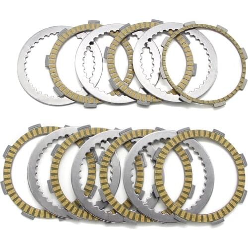 Motorcycle Clutch Friction Disc Plate Kit For Honda CB250 Hornets CBR250 MC19 MC22 VTZ250 VT250 VTR250 Motorcycle Accessories