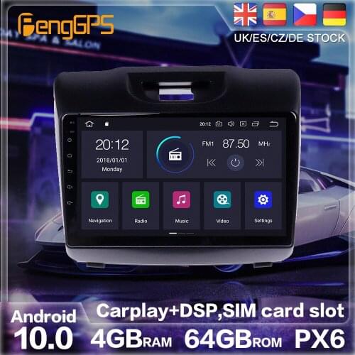 Android 10 PX6 GPS Navigation For Chevy Chevrolet S10 2015-2018 Auto Radio Stereo Car DVD Multimedia Auto Player HeadUnit 2 DIN