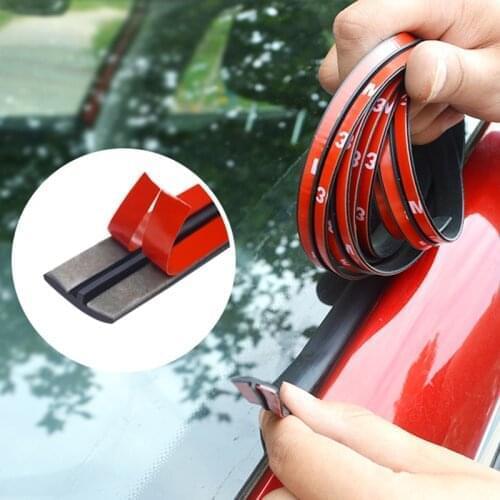 Car Door Seal Strips Weatherstrip Sound Insulation Sealing Strip For Audi A4 A3 Q5 Mercedes Benz W211 W204 W212 BMW E39 E46 E60