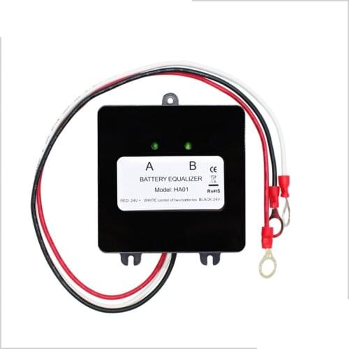 Battery Equalizer 24V for two Flood AGM Lead Acid Batteries HA01 Voltage balancer Lead acid Battery charger Regulator in Serial