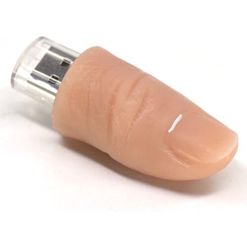 Caretoon Thumb Usb Flash Drive 4GB 8GB 16GB 32GB 64GB 128GB 256GB Finger Pen Drive Pollex Memory Stick Big Toe Pendrive U Stick