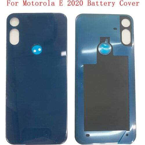 Battery Case Cover Rear Door Housing Back Case For Motorola Moto E 2020 Battery Cover Replacement Part