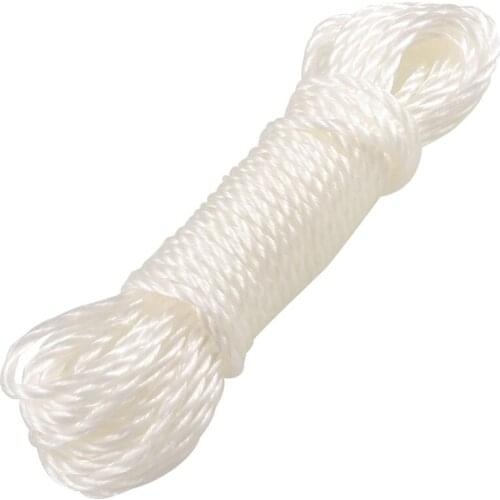 Twisted Nylon Yarn Outside Clothesline Clothes Line 10M Length Outdoor Indoor Hotel Home Use Travel Clothesline
