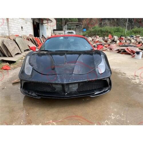 Suitable for, Ferrari F458 big envelop, front bar and Rear Bar side skirt leaf board, rear wing, auto parts, Body Kit