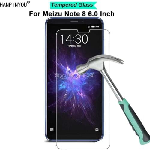 For Meizu Note 8 Note8 6.0" 9H Hardness 2.5D Ultra-thin Toughened Tempered Glass Film Screen Protector Protect Guard