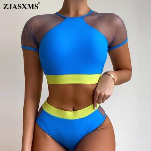 Купальники с рукавами ZJASXMS China At AliExpress