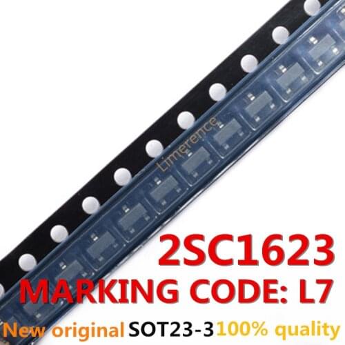 100PCS 2SC1623 SOT23-3 MARKING CODE: L7 Support the BOM one-stop supporting services