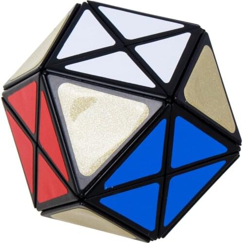 LanLan 12 Axis Tetradecahedral Magic Cube Helicopter Speed Puzzle Antistress Brain Teasers Educational Toys For Children