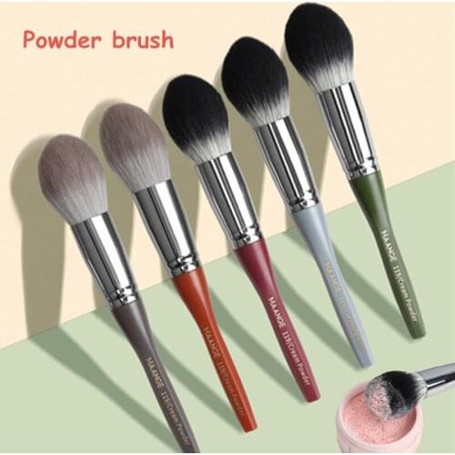 1Pcs Pro Makeup Powder Brush Loose Blush Power Soft Facial Brush Beauty Make up Tool Powder Brush Cosmetic Pinceaux Maquillage