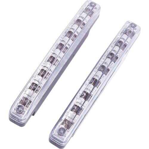 Car daytime running lights headlight drl led strong lens light water do not quality Daytime Led Daytime running light Lens Daytime led 16 Led car White