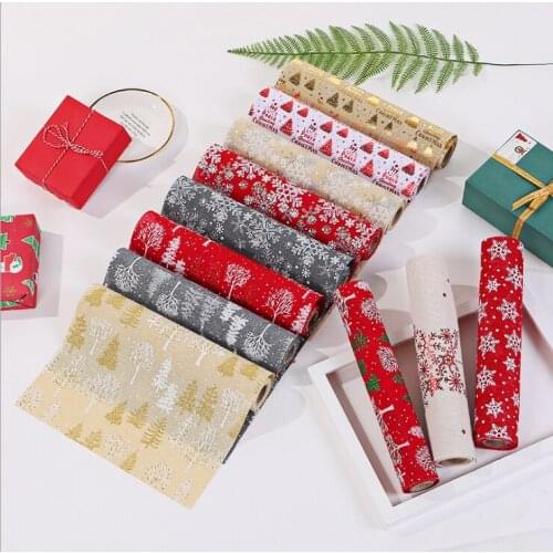 Christmas Print Table Runner Decorative Tablecloth Christmas Table Decoration Home Atmosphere Decor