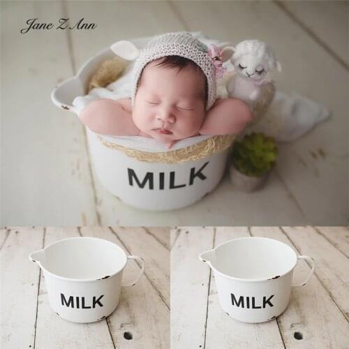 Baby milk cup infant Photo Props children studio shooting accessories size 28x28x21cm