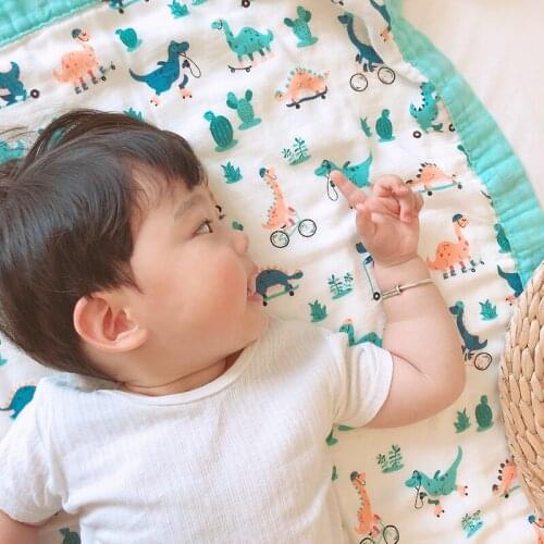 2 Layer Bamboo Baby Blanket Baby Swaddle Baby Bedding Swaddle Bath Towel Bamboo Cotton Blanket For Newborn