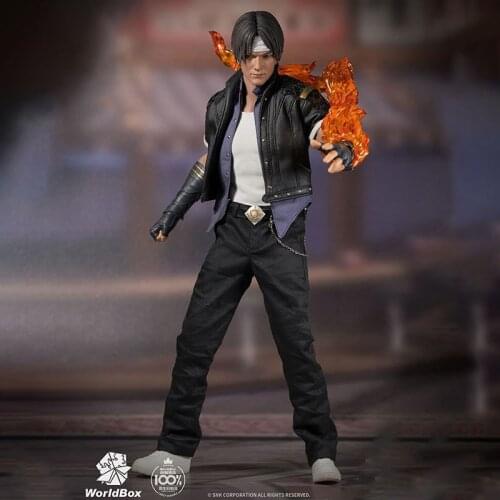 WorldBox KF007 1/6 Kyo Kusanagi Figure Model 12'' Male Soldier Action Doll Full Set Toy for Collection
