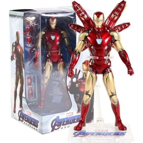 Avengers Endgame Iron Man MK85 Mark LXXXV PVC Action Figure Collectible Model Toy
