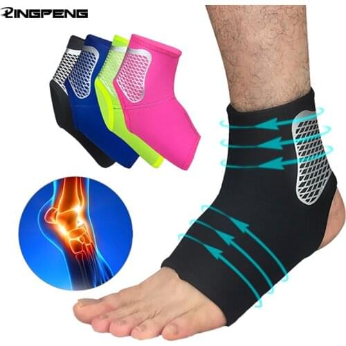 Ankle Support Knee Support Sprained Achilles Tendon Support Foot Bandage Outdoor Running Sports Fitness Elastic Bandage