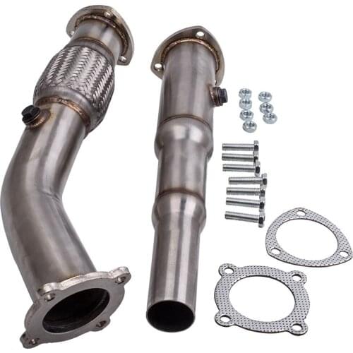 Stainless Steel Turbo Exhaust Downpipe For Vw Bora 1J2 1.8T Gti 110Kw 132Kw