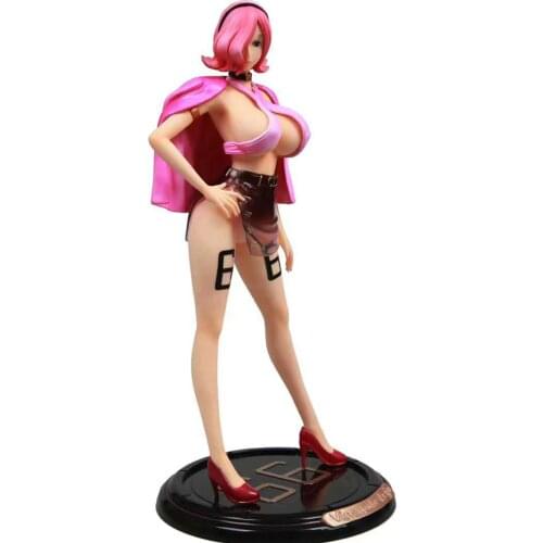 Tronzo 20cm ONE PIECE Anime Character Vinsmoke Reiju Cloth Changing PVC Action Figures With Box Collectible Model Toys Doll Toys