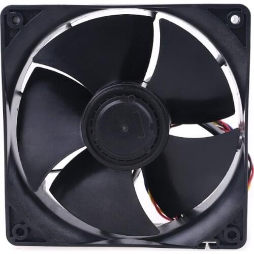 W12E12BS11B5-57 For Nidec 12038 DC12V 1.65A PWM Cooling Fan 12cm 6000RPM Ant S7 S9 fan 4wire BTC J0PB