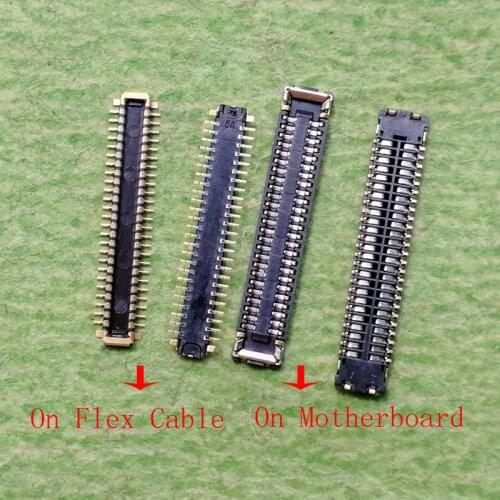 2pcs LCD Display Touch Creen Digitizer FPC Connector Port for Huawei Honor 9S Enjoy 8E Lite Play 7 Y5 Prime 2018 On Board 50pin