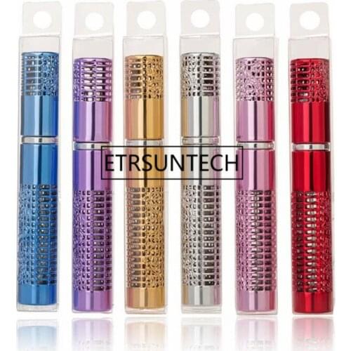 5ml High Quality Refillable Portable Perfume Bottle & Traveler Aluminum Spray Atomizer Empty Parfum Bottle F1480