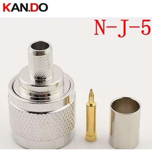 50ohm RG5 50-5 cable F&N cdma cable connector Coaxial cable N-F connector,telecom connector N male connector for communication