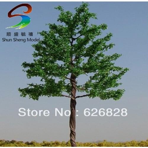 50pcs Scale Train Layout Set Model Scale Trees in size 8cm