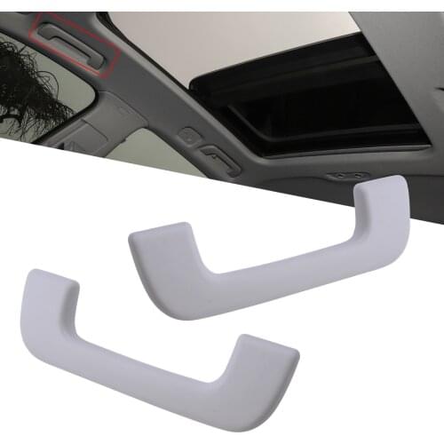 Beler 2Pcs Car Interior Front Roof Grab Grip Handle 8R0857607HEP5 Fit for Audi A4 S4 QUATTRO A5 S5 Q5 2010 2011 2012 2013 2014
