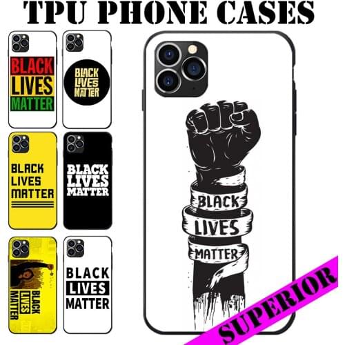 For XIAOMI 5 6 8 9 MAX MIX NOTE LITE PRO CC SE Black Lives Matter Theme Free Text Adding Soft TPU Phone Cases