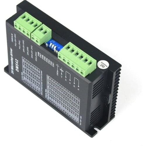 DM542 2-phase Digital Stepper Motor Driver 18-48V DC 4.2A NEMA 34 Stepping Motor Controller for CNC Router 42 57 86 Series Motor