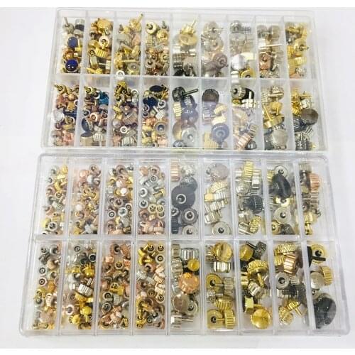 Watch Crown Watch Head Watch Parts for Wrist Watch Parts Accessories Repair Tool Kit for Watchmaker