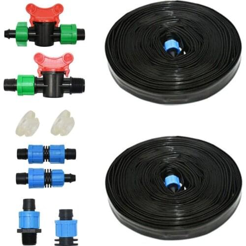 16mm drip tape for irrigation Drip irrigation system 5/8" Tape Watering 0.2mm wall thickness Spacing 150mm 300mm