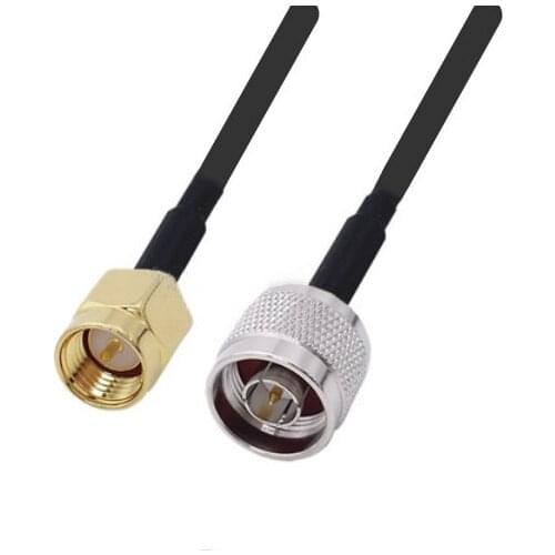 N Male to SMA Male RF pigtail RG174 Jumper cable
