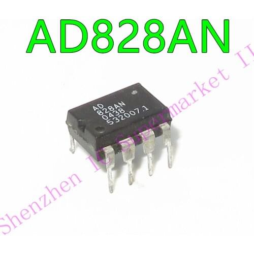 New&original AD828AN DIP-8 Dual, Low Power Video Op Amp