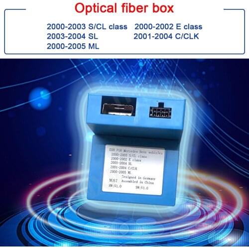 D2B For Mercedes Benz Vehicles 2000-2003 S/CL Class 2000-2002 E Class 2003-2004 SL 2001-2004 C/CLK 2000-2005 ML Digital Data Bus