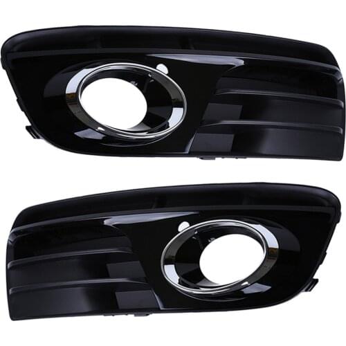 Fit For Audi Q5 8R0 2013-2015 14 Car Front Grille Bumper Lower Side Fog Light Grill