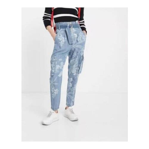 Spanish D style printed casual pants