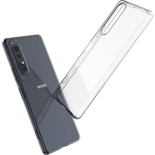 Transparent Case for Sony Xperia 1 II 2 1m2 Mark II MK II XQ-AT51 XQ-AT72 XQ-AT52 Nature Phone cover Cases
