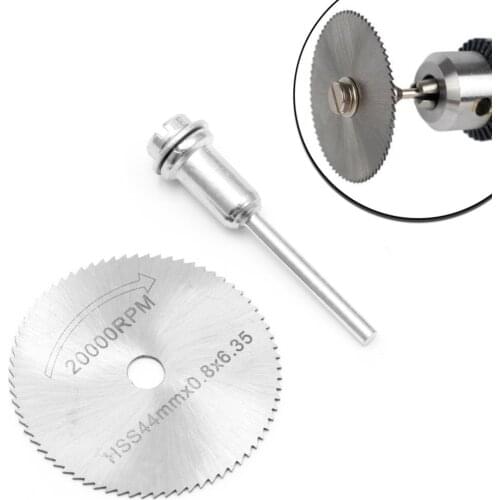 25mm/35mm/44mm HSS Cutting Disc + Rod For Grinder Cutoff Circular Saw Rotary Blades Tool Nice