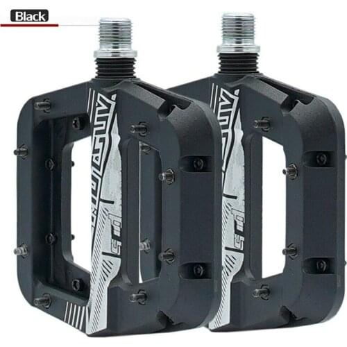 1Pair Cycling Bike Bicycle Pedal Ultra Light Seal Bearings Nylon Molybdenum Pedal Widen Area Bike MTB Bicycle Part 9/16 Inch New