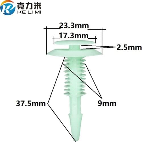 30Pcs / lot Car Plastic Clip For GM Buick Chevrolet Truck Push in Door Trim Panel Retainer Fastener Rivet