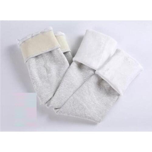 Women Winter Warm pants Velvet Thick Trousers High Waist Elastic Middle aged Mother Stretch Straight Pants Plus Size