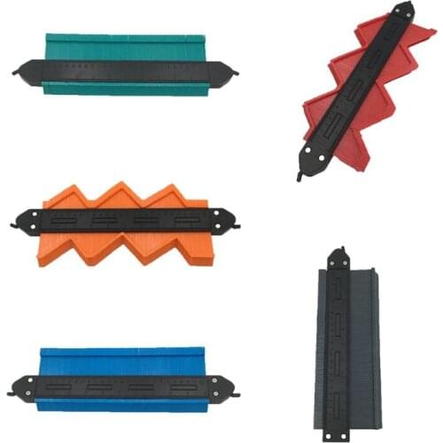 10'' Contour Gauge Auto Lock Profile Copy Enlarge Duplicator Woodworking Irregular Shape Tracing Template Measuring Tool